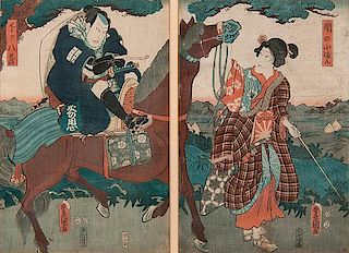 Kunisada I Utagawa, or Toyokuni III (Japanese,1786-1865) 
