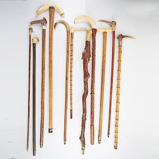 HORN OR BONE TOPPED CANES