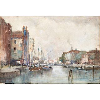 EARLY 20TH C. WATERCOLOR