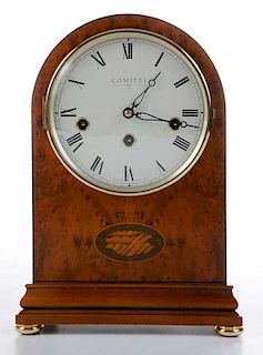 Regency Style Comitti Mantle Clock
