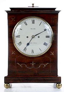 Regency Rosewood Bracket Clock