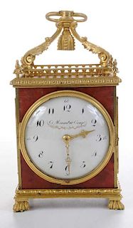 Meuroil et Comp of Paris Bracket Clock