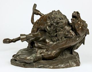 Augusto Rivalta (Italian, 1838-1925) Bronze Statue
