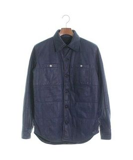 SERAPHIN Casual Shirts Navy 48(about L)