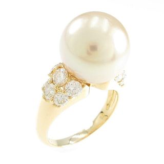 K18YG South sea pearl Ring