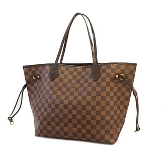 Louis Vuitton Damier Neverfull MM N51105 Women's Tote Bag