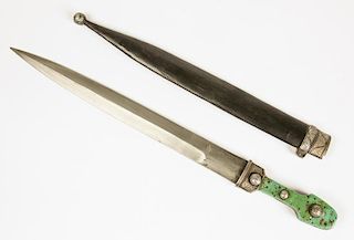 19th C. Russian/Caucasian Dagger (Kinjal)