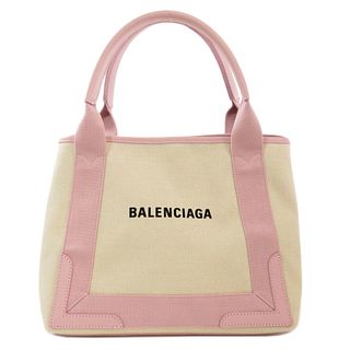 Balenciaga 339933 Navy Cabas S Tote Bag Canvas Ladies BALENCIAGA