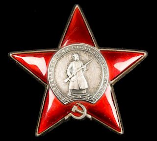 Russian Soviet Order of Red Star, WWII