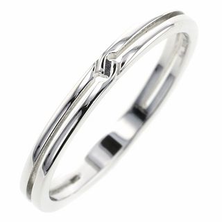 Gucci Ring Infinite Width Approximately 2mm K18 White Gold No. 12.5 Ladies GUCCI