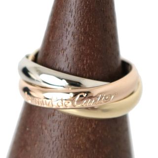 Cartier Trinity Ring l must de Three Color K18 YG WG PG # 53 Approx. 13 Weight 7.9g