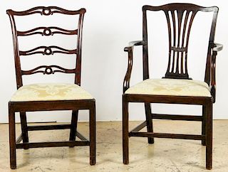 2 Antique Philadelphia/English Chairs