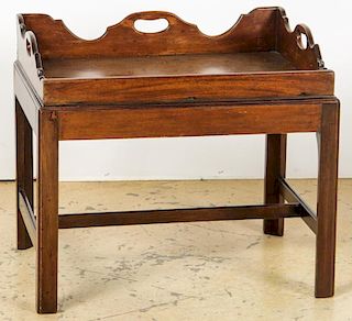Antique Mahogany Butler's Table