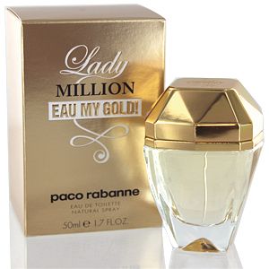 LADY MILLION EAU MY GOLD/PACO RABANNE EDT SPRAY 1.7 OZ (50 ML) (W) 