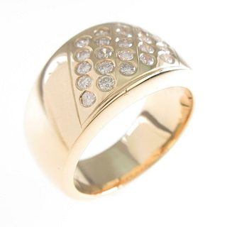 K18YG Diamond Ring 