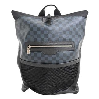 LOUIS VUITTON Louis Vuitton Damier Cobalt Matchpoint Backpack Rucksack Navy PVC Leather