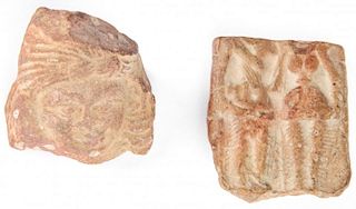 2 Mauryan or Shunga Artifacts (3rd-2nd C BCE)