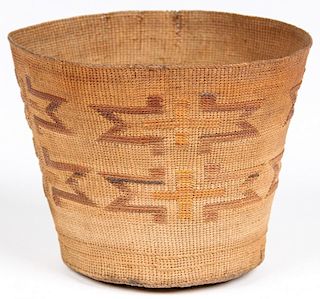 Native American Twined Basket