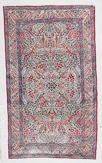 Antique Kerman Rug: 4' x 6'9" (122 x 206 cm)