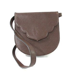 YvesSaintLaurent Dark Brown Leather Shoulder Bag