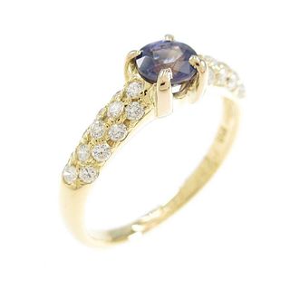 K18YG Sapphire Ring