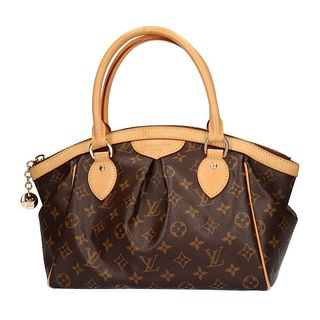 LOUIS VUITTON Louis Vuitton Handbag Monogram Tivoli PM M40143 Brown Women's Canvas