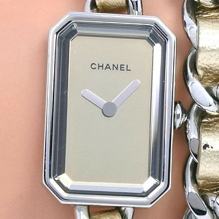 Chanel Premiere Limited H5583 Quartz Stainless Steel Leather Ladies