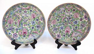 Two Chinese Plates