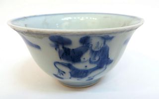Blue And White Tea Cup