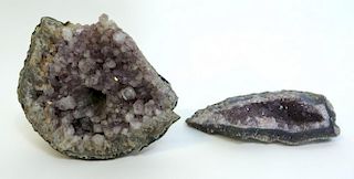 Two Pieces Of Amethyst
