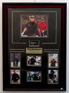 Limited Edition Phil Mickelson 2010 Masters Champion Plaque