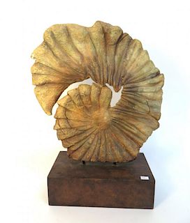 "Nautilus Shell" Modern Sculpture