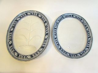 Antique English Platters