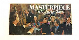 "Masterpiece" Art Auction Vintage Board Game