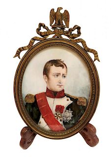 Memorial Portrait Of Napoleonic Interest