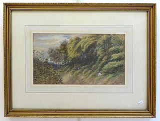 Watercolor/Goauche By James F. M. Gow