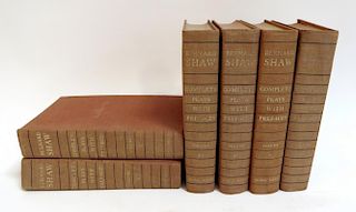 Complete Six Volume Set Of Of George Bernard Shaw Plays