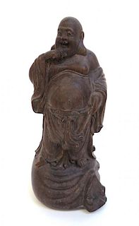Bamboo Carved Buddha