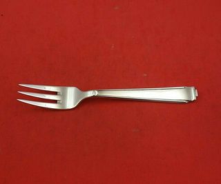 Art Deco by Robbe and Berking German Silverplate Pastry Fork 3-Tine 5 7/8"