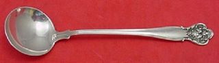 New Vintage by Durgin Sterling Silver Sauce Ladle 5 1/4" Round Bowl