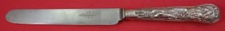 Stag Hunt by George Adams English Sterling Silver Dinner Knife w/TG Mono 10 7/8"
