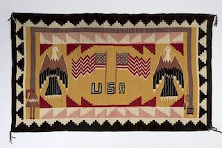 A Navajo regional rug, Ida Tsosie