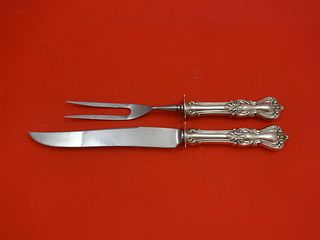 Marlborough by Reed and Barton Sterling Silver Steak Carving Set 2pc HH WS