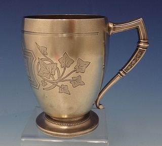 Ivy by Whiting-Hebbard Sterling Silver Child's Cup Ivy Design BC  