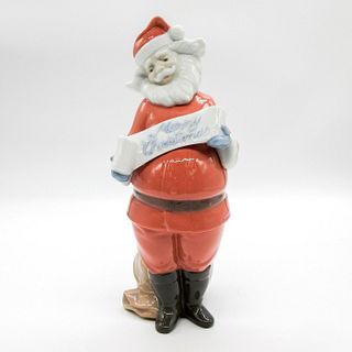 Nao by Lladro Figurine, Santa's Best Wishes