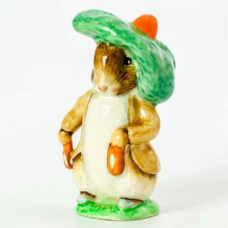 Beatrix Potter Figurine, Benjamin Bunny (Ears in, Shoes In)