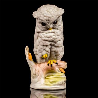 Cybis Porcelain Figurine, Owl on Branch