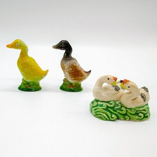 3pc Ceramic Birds Figurines