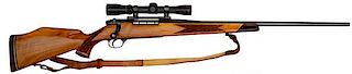 *Weatherby Mark V Deluxe with Leupold Scope 