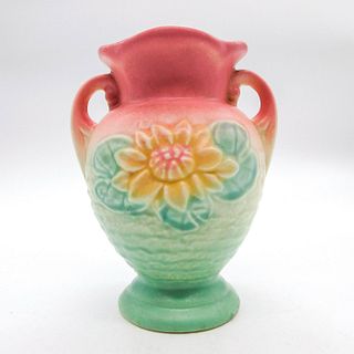 Hull Pottery Vase, Water Lilly